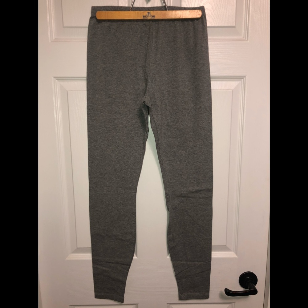 Gray leggings